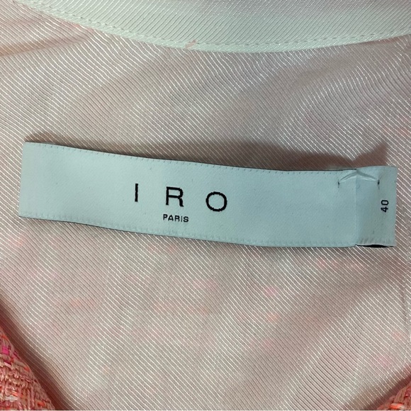 IRO Founda Fringed Bouclé Shirt Jacket - Picture 9 of 11